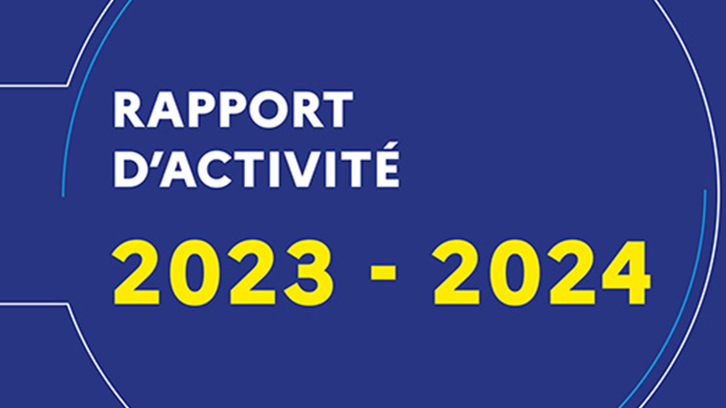 Notre rapport d’activité